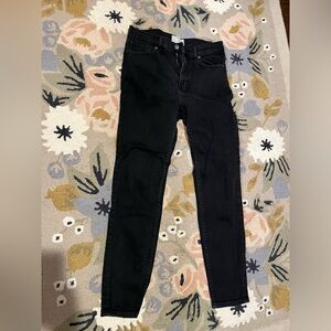 Everlane High Rise Skinny Jean Black